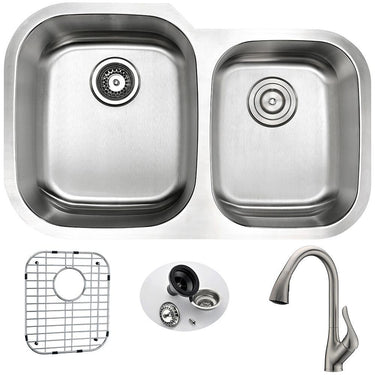 ANZZI MOORE Series KAZ3220-031B Kitchen Sink Kitchen Sink ANZZI